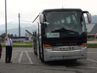 Unser Bus bei Golling