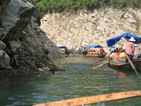 Fahrt mit dem Sampan