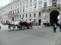Fiaker im Hofburgviertel