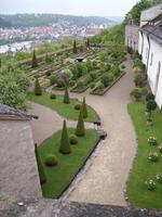 Renaissancegarten auf der mächtigen Willibaldsburg