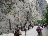 auf Wanderung im NTP Paklenica