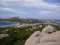 Blick auf die Halbinsel Capo Testa