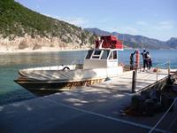 Ankunft an der Cala Luna