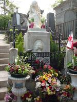 Chopins Grab auf dem Pere La Chaise