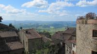 Toskana Volterra - Blick von der Stadtmauer