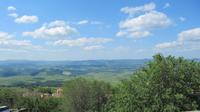 Toskana Volterra - Blick von der Stadtmauer