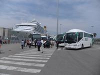 im Hafen von Barcelona