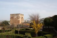 Blick auf die Nasridenpaläste