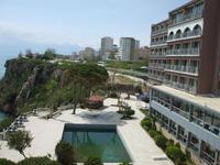 Aussicht aus dem Hotelzimmer in Antalya