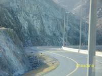 Welche sehr kurvenreich und steil bergan geht