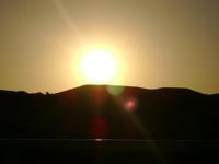 Abendsonne in Ägypten