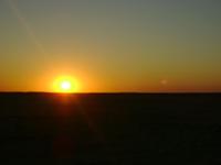 Sonnenaufgang in der Wüste