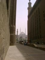an der Sultan Hassan Moschee