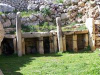 Altäre im Ggantija-Tempel