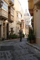 Unterwegs in den Straßen von Birgu