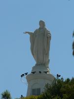 Marienstatue auf dem Cerro San Cristobal