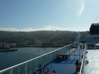 Norwegian Sun im Hafen von Valparaiso