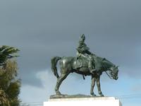 Reiterstandbild in Punta Arenas