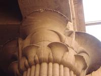 Die Säulen hatten die Form einer Lotusblüte