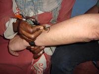 Tattoomalerei der Nubier