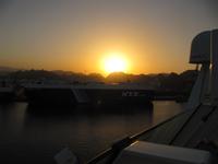 Oman - Sonnenuntergang über Muscatt