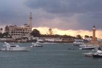 Sonnenuntergang in Alexandria