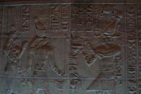 Relief im Philae-Tempel