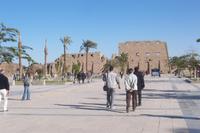 Blick zum Karnak-Tempel