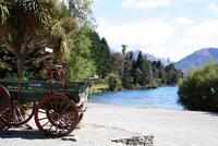 Auf der Schaffarm Walter Peak Station