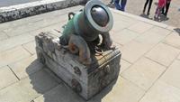 Bombarde auf der Seeterrasse