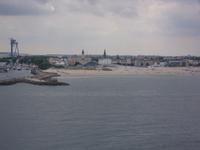 Einfahrt nach Warnemünde