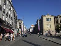 Die Karl Johanns Gate in Oslo