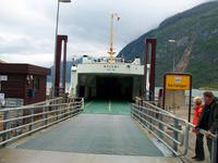 Fähre auf dem Geirangerfjord