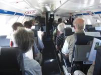 Im kleinsten Flugzeug