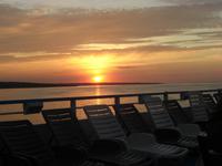Abends an Deck