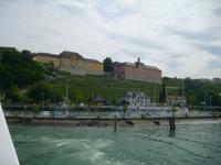 Mersburg vom Schiff aus