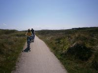 Eberhardt Gaeste bei der Radtour am Ringkobing Fjord