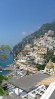 Blick auf Positano