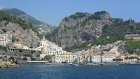 Anfahrt auf Amalfi