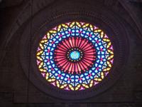 2.Rosettenfenster in der Kathedrale