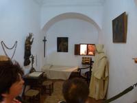 Nachstellung Mönchsunterkunft im Kloster Valldemossa