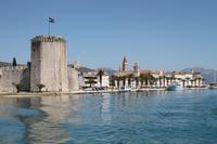 Ausfahrt aus Trogir