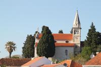 Blick vom Schiff in Rogoznica