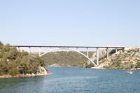 Den Fluss hinauf zum Krka Nationalpark