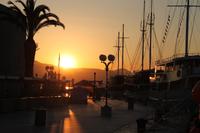 Der letzte Sonnenaufgang in Trogir