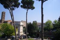 Spaziergang vom Palatinhügel zum Forum Romanum