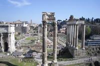 Blick auf das Forum Romanum