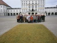 Unsere Silvesterreisegruppe vor Schloss Nymphenburg