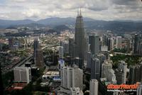 Blick vom KL Tower