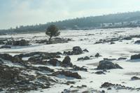 Schneebedecktes Atlasgebirge